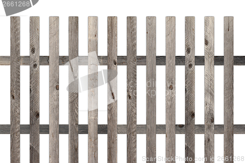 Image of old fence model