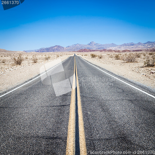 Image of Road in the desert