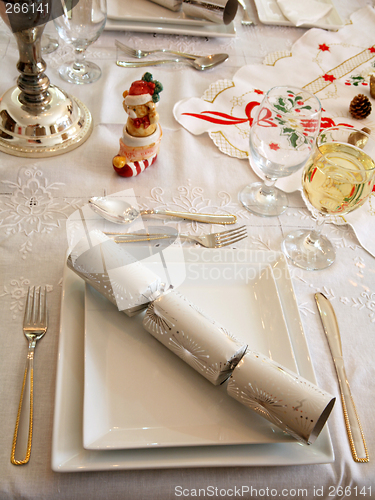 Image of Xmas place setting