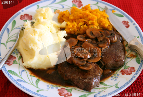 Image of Rump steak meal