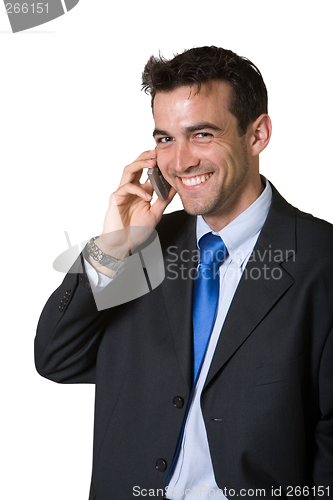 Image of Laughing business man