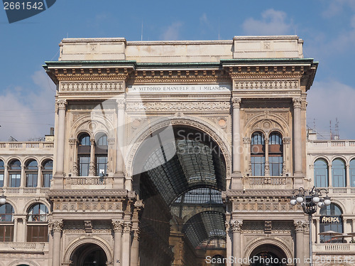 Image of Galleria Vittorio Emanuele II Milan