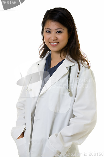 Image of Young woman doctor