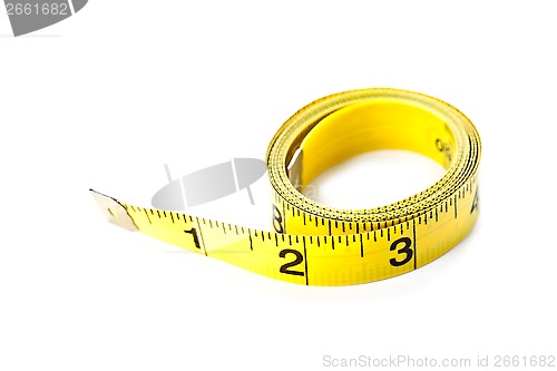 Image of yellow measuring tape