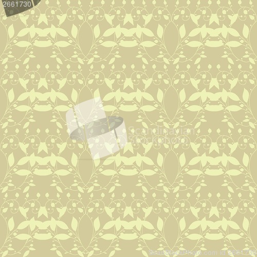 Image of neutral floral background. swirl and curve