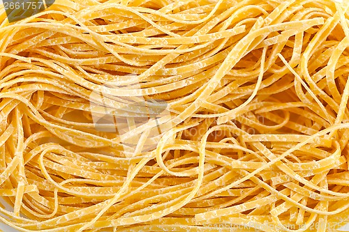 Image of uncooked egg pasta