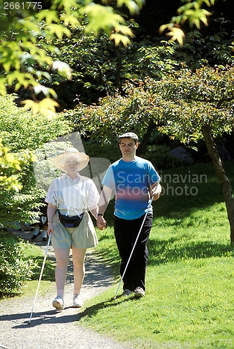 Image of Blind couple.