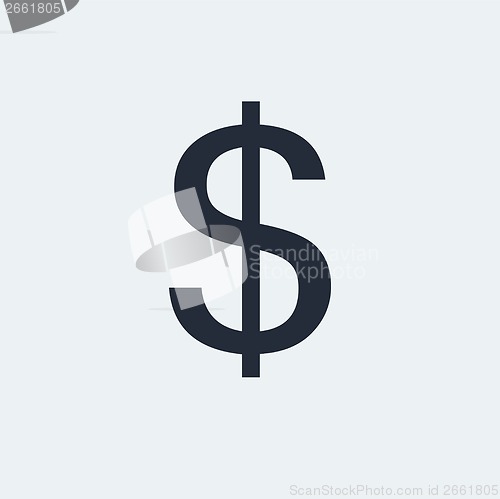 Image of Dollar Flat Icon