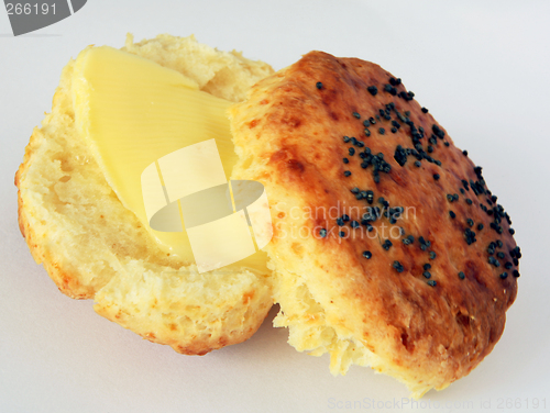 Image of Buttered scone horizontal