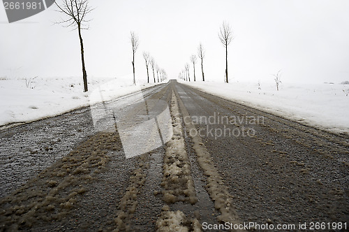 Image of Road at winter