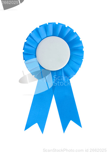 Image of Award ribbon isolated on a white background