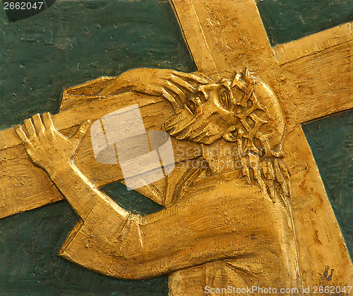 Image of 2nd Station of the Cross