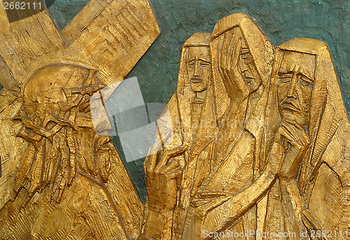 Image of 8th Station of the Cross