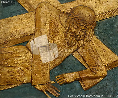 Image of 9th Station of the Cross