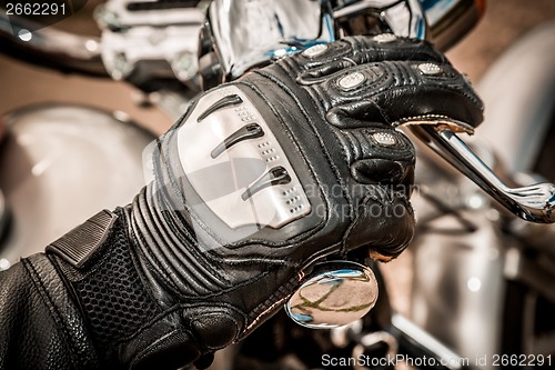 Image of Motorcycle Racing Gloves