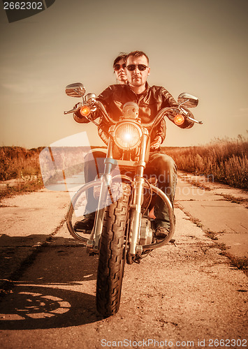 Image of Bikers on the road