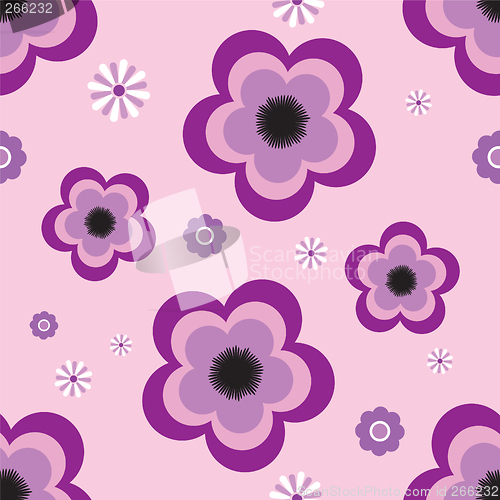 Image of pansy tile