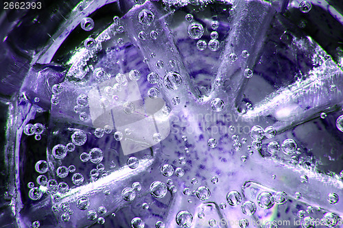 Image of Glass of water - abstract vision