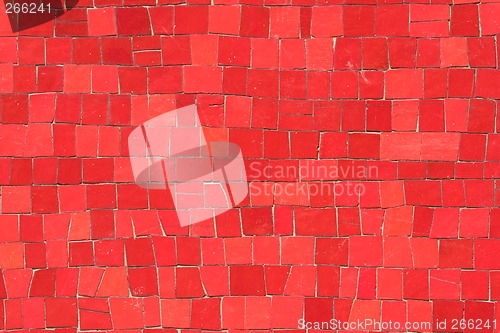 Image of Red mosaics