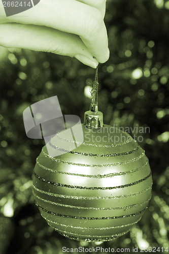 Image of Christmas decorations