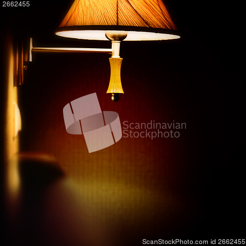 Image of Orange lamp
