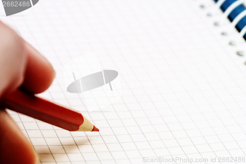 Image of Pencil and agenda