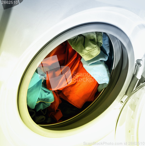 Image of Clothes in laundry