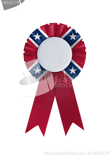 Image of Award ribbon isolated on a white background