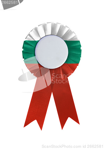 Image of Award ribbon isolated on a white background