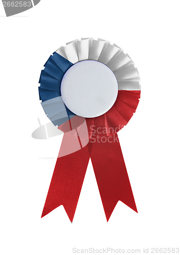 Image of Award ribbon isolated on a white background