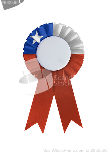 Image of Award ribbon isolated on a white background