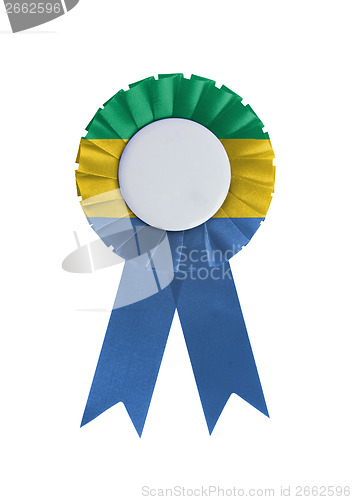 Image of Award ribbon isolated on a white background