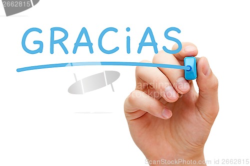 Image of Gracias Blue Marker