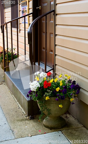 Image of Doorway Flower Pot