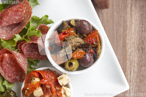 Image of Olives And Sundried Tomatoes