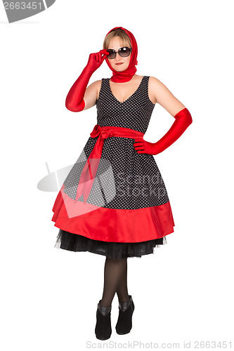 Image of Elegant young woman