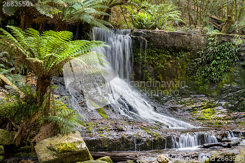 Image of waterfall Tasmania