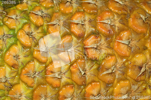 Image of pineapple texture