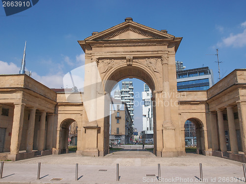 Image of Porta Nuova in Milan