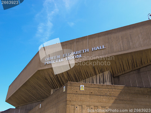 Image of Queen Elizabeth Hall London