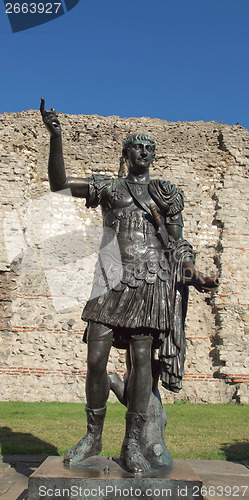 Image of Emperor Trajan Statue