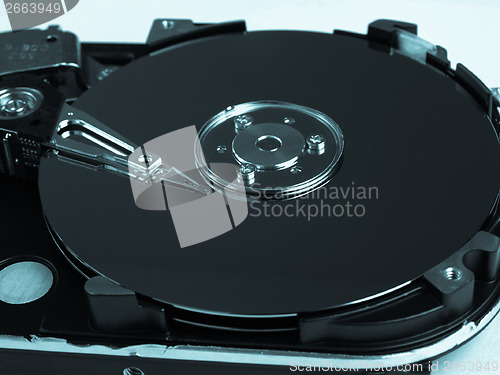 Image of PC hard disk