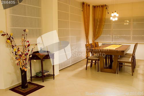 Image of luxury desing dinner room