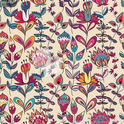 Image of abstract floral pattern