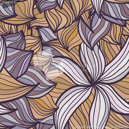 Image of abstract background of petal and wave