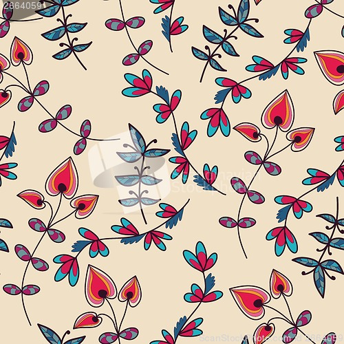 Image of abstract floral pattern