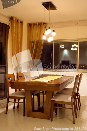 Image of dinner table