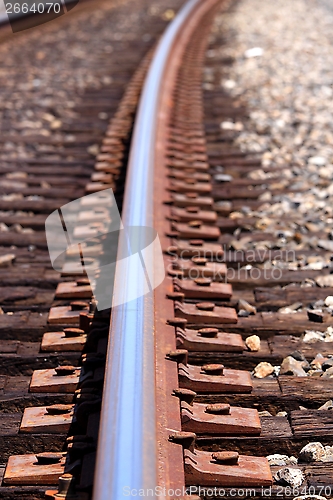 Image of train track