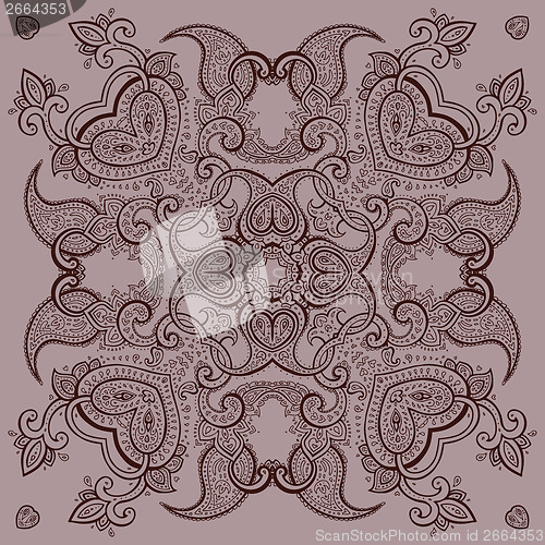 Image of Lace background. Mandala.