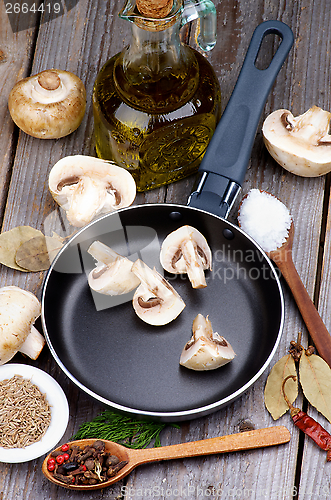 Image of Cooking Mushrooms